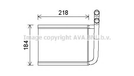 KA6166 AVA radiador de forno (de aquecedor)