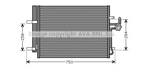 FD5428 AVA radiador de aparelho de ar condicionado