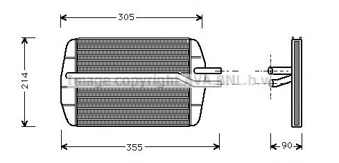 FD6216 AVA radiador de forno (de aquecedor)