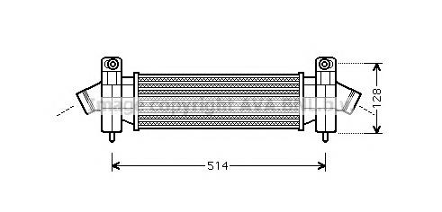 Интеркулер FD4341 AVA