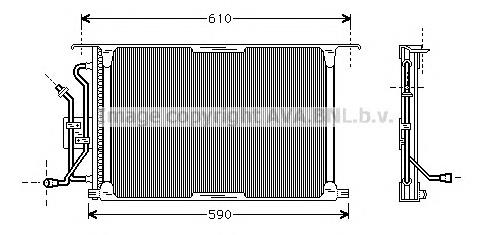 FD5258 AVA radiador de aparelho de ar condicionado