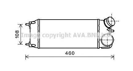 Интеркулер FD4476 AVA