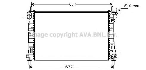 Радиатор FDA2336 AVA