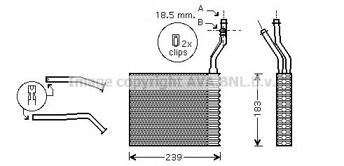 FDA6364 AVA radiador de forno (de aquecedor)