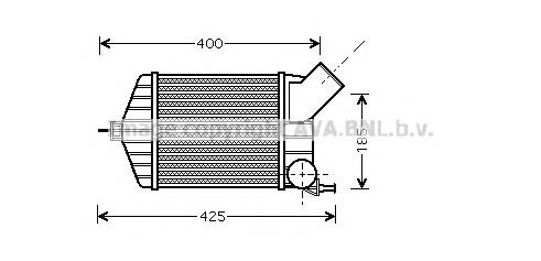 FT4274 AVA radiador de intercooler