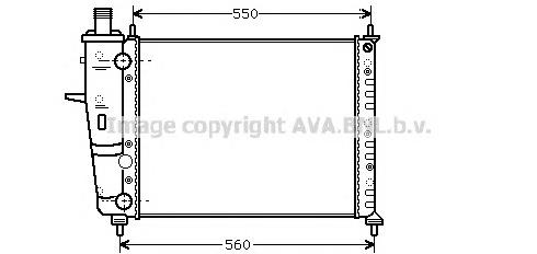 Радиатор FTA2233 AVA