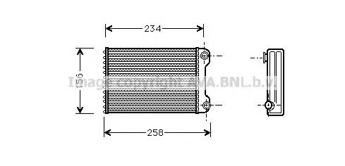 FTA6242 AVA radiador de forno (de aquecedor)