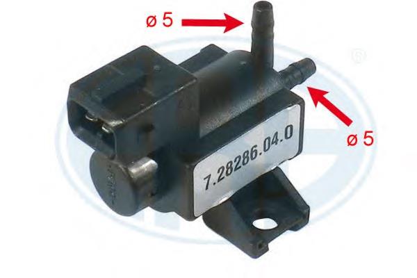 Válvula solenoide de regulação de comporta EGR para Fiat Stilo (192)