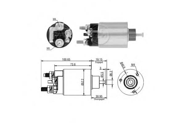 ZM6860 ERA motor de arranco