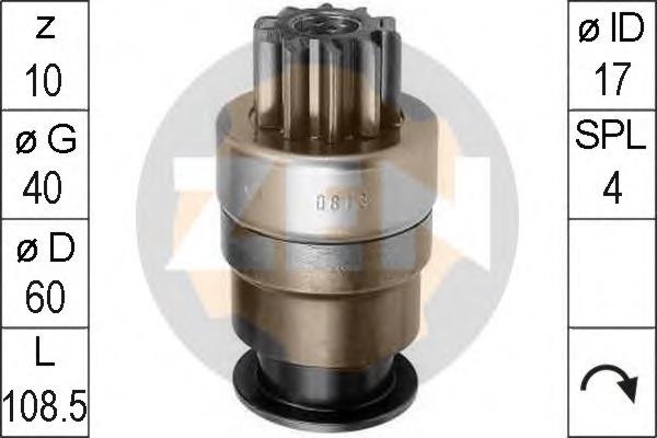 ZN0813 ERA Привод стартера