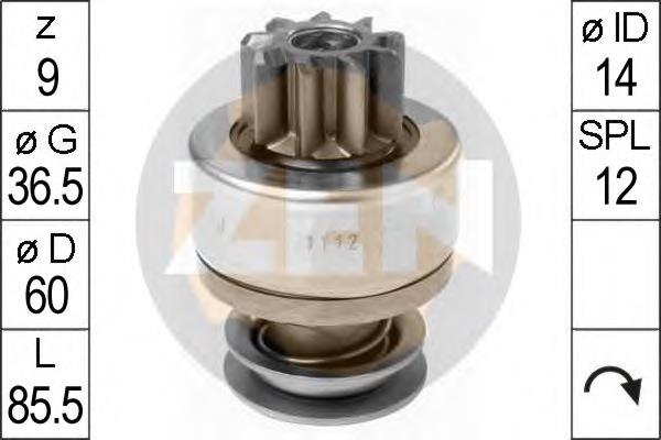 ZN1112 ERA Привод стартера