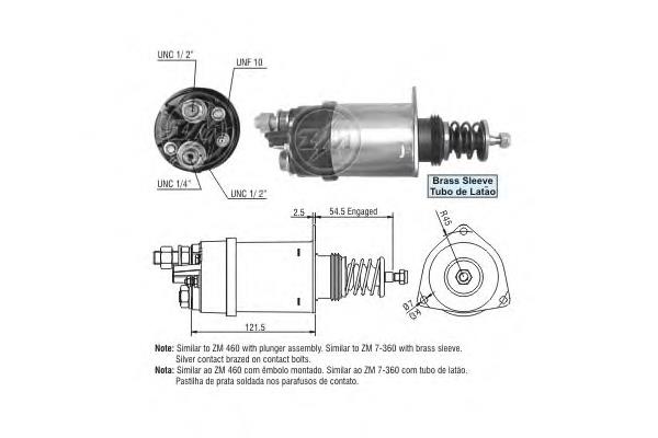 197127 Cummins motor de arranco