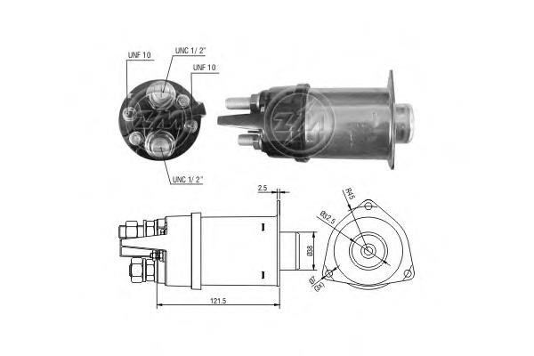 ZM2456 ERA relê retrator do motor de arranco