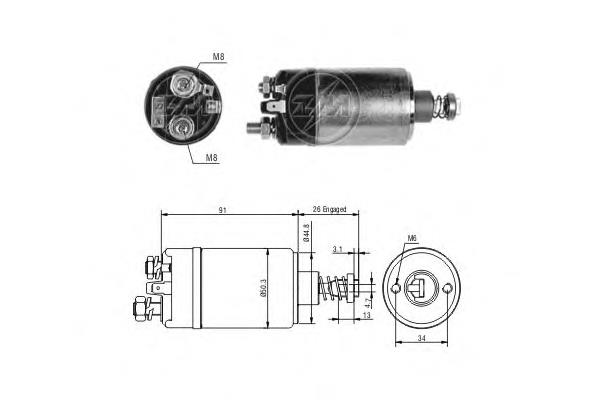 Втягивающее Magneti Marelli 940113050093 цена, от 25.51 USD