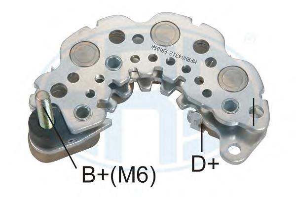 Eixo de diodos do gerador para Chevrolet Spark (Matiz) (M200, M250)