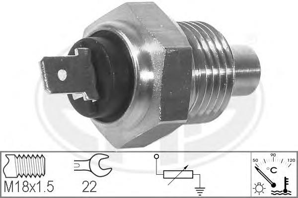 330531 ERA sensor de temperatura do fluido de esfriamento