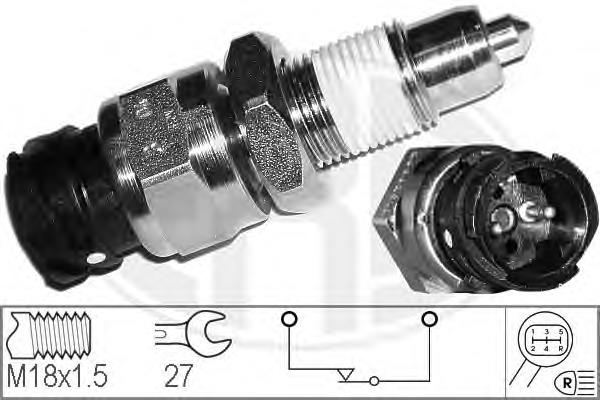 45532 Febi sensor de ativação das luzes de marcha à ré