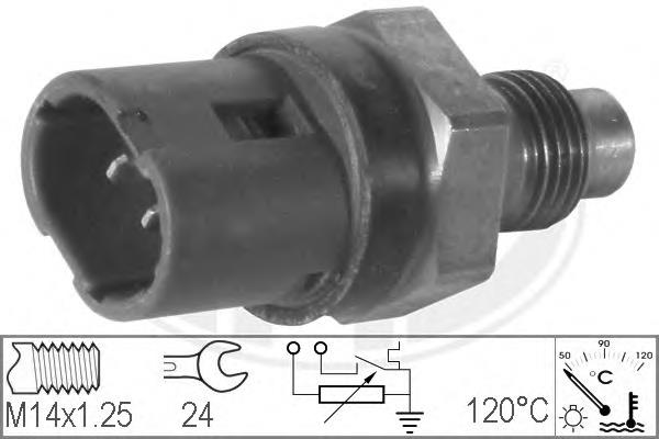 330146 ERA sensor de temperatura do fluido de esfriamento