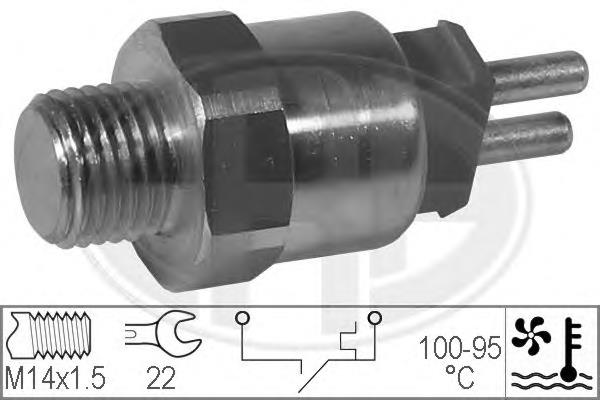 330190 ERA sensor de temperatura do fluido de esfriamento (de ativação de ventilador do radiador)