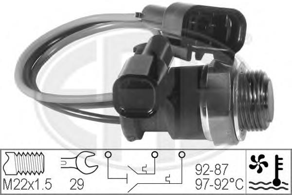 330205 ERA sensor de temperatura do fluido de esfriamento (de ativação de ventilador do radiador)