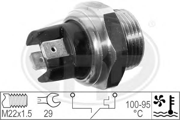 330303 ERA sensor de temperatura do fluido de esfriamento (de ativação de ventilador do radiador)