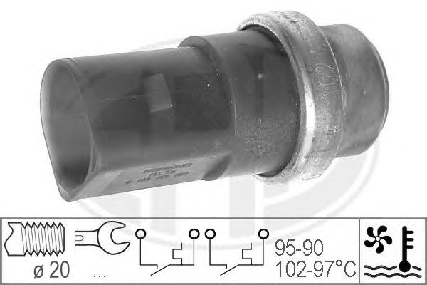 330231 ERA sensor de temperatura do fluido de esfriamento (de ativação de ventilador do radiador)