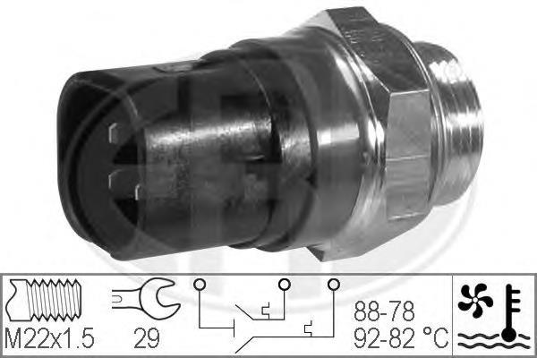 330219 ERA sensor de temperatura do fluido de esfriamento (de ativação de ventilador do radiador)