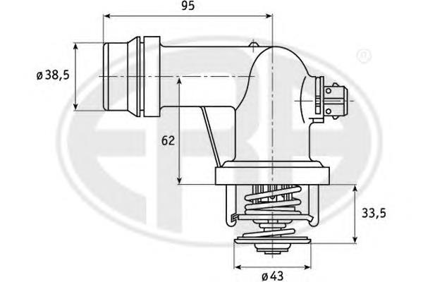 350068 ERA termostato