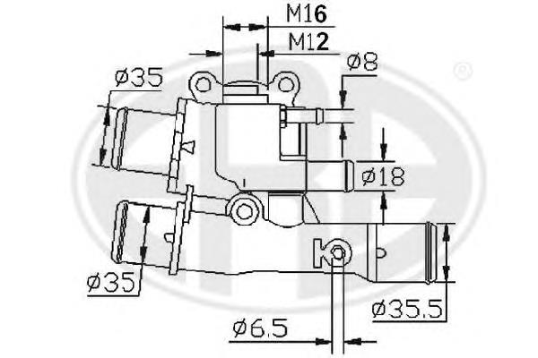 350047 ERA termostato