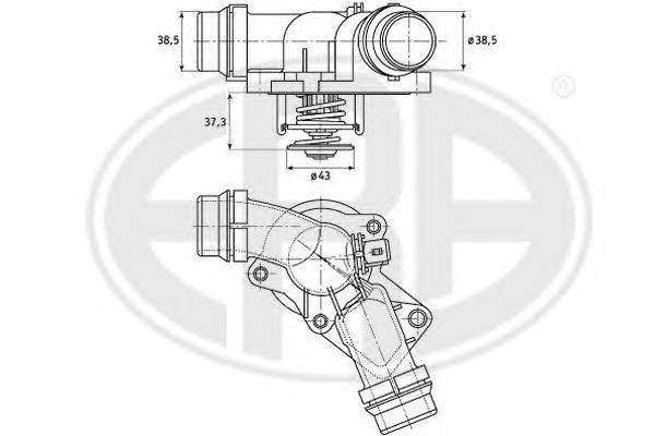 350083 ERA termostato