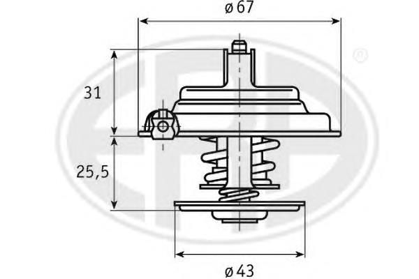 350184 ERA termostato