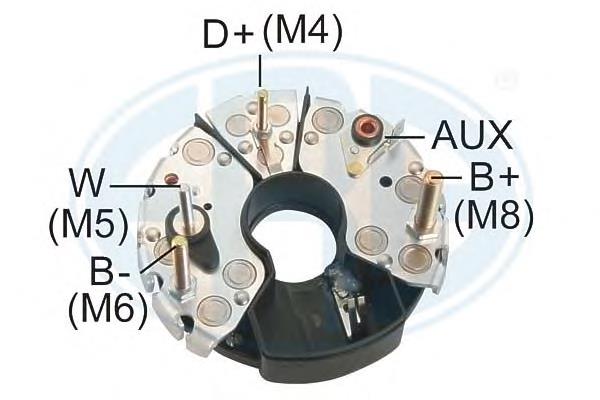 Eixo de diodos do gerador para DAF F1900 