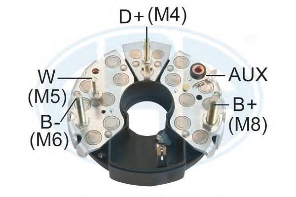 Eixo de diodos do gerador para DAF F2700 