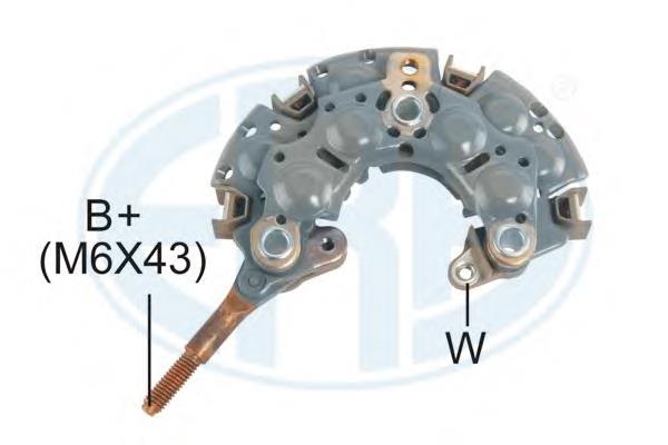 Eixo de diodos do gerador para Toyota Starlet (EP91)