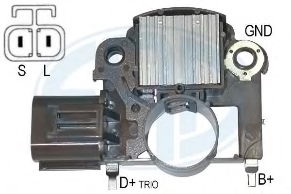 F02Z10316A Ford relê-regulador do gerador (relê de carregamento)