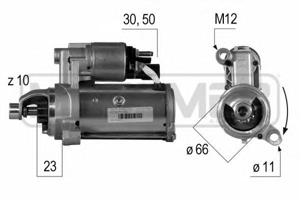 438232 VALEO motor de arranco