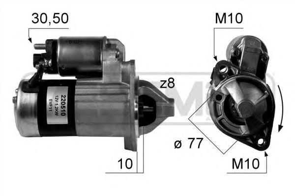 TM000A37901 VALEO motor de arranco