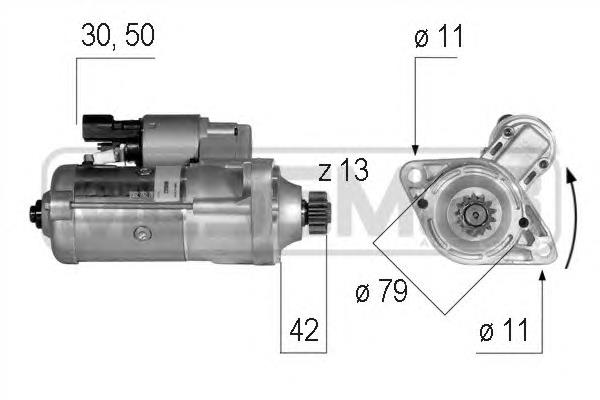 S3153PR AS/Auto Storm motor de arranco