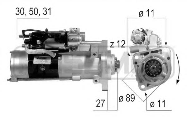 CS1496 HC Parts motor de arranco