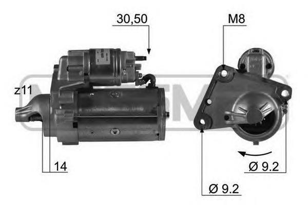 220451 ERA motor de arranco