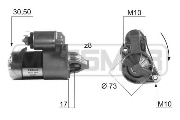 220489 ERA motor de arranco