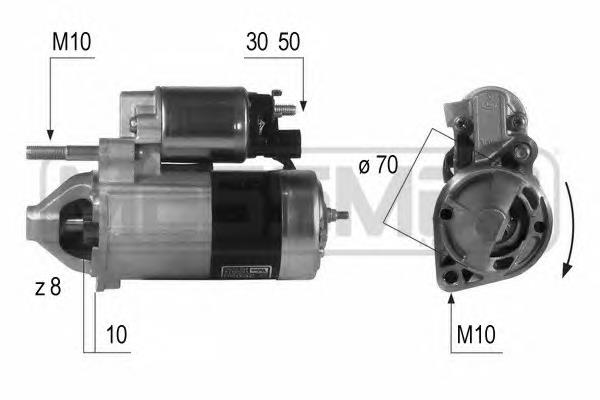 361003E100 KAP motor de arranco