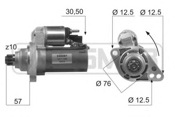 220467 ERA motor de arranco