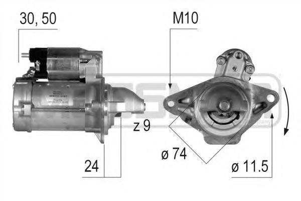 220637 ERA motor de arranco