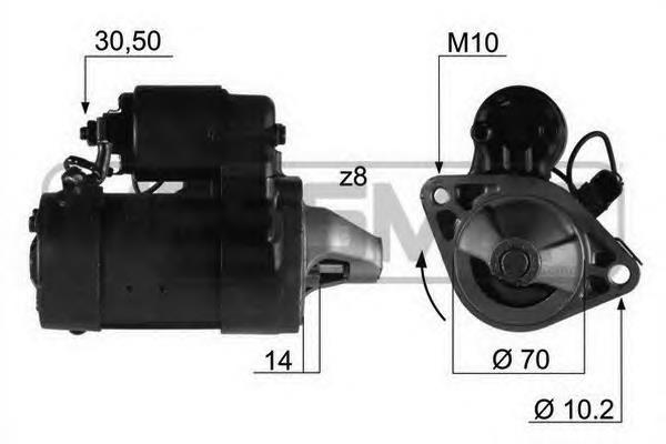 220197 ERA motor de arranco