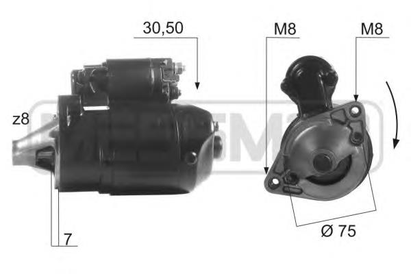 220194 ERA motor de arranco