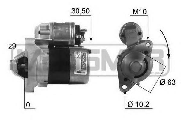 220358 ERA motor de arranco