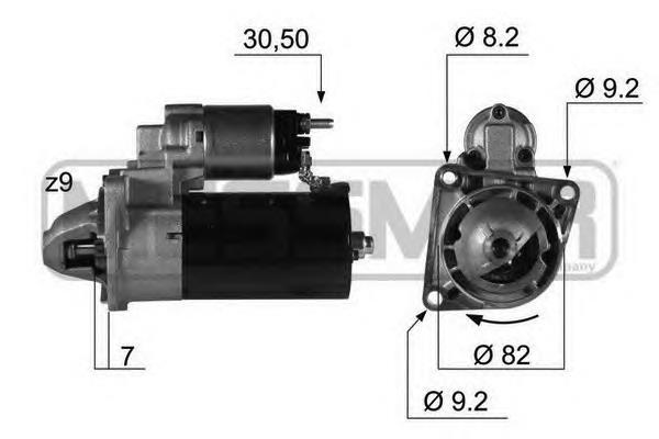 220346 ERA motor de arranco