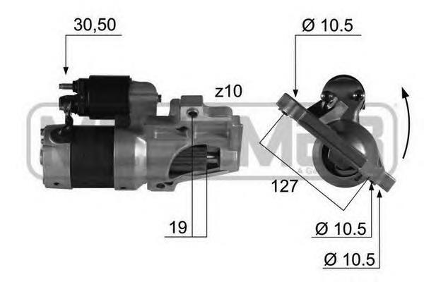 220344 ERA motor de arranco