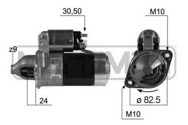 220398 ERA motor de arranco